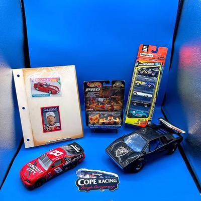 BJ356 Dale Earnhardt Card & Racing Hot wheels/Matchbox
