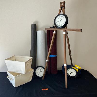 BJ142 Painters(Artist) Easel, Back Drop Material & More!