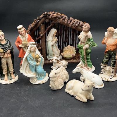 BJ276 Nativity scene