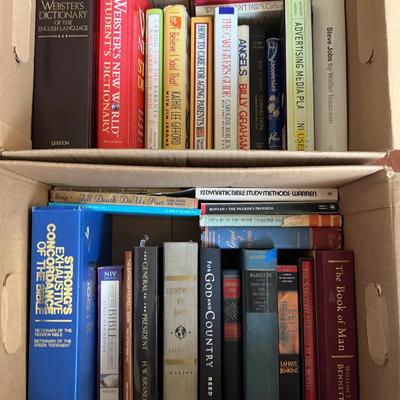 BJ274 Books And More Books (2 Boxes)