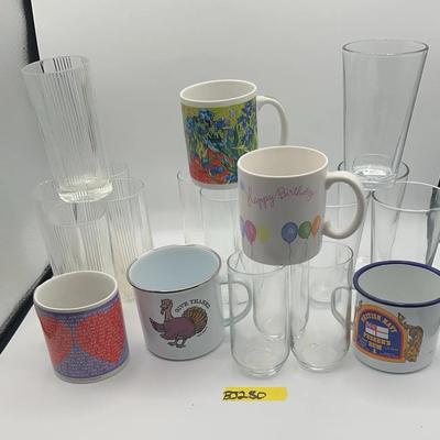 BJ280 Glasses And Mugs