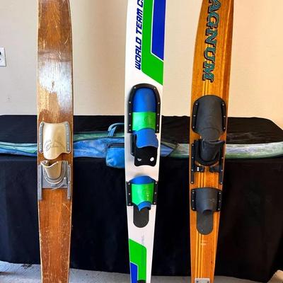 BJ124 It’s Time To Hit The Water!! (Trick Slalom Water Skis)