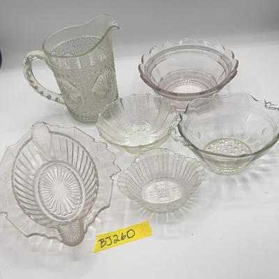 BJ260 Early American Glass And More