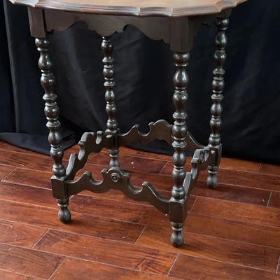BJ311 Mahogany Wood Accent Side End Table