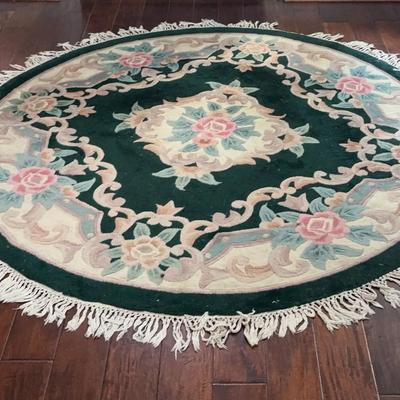 BJ212 Floral Area Rug