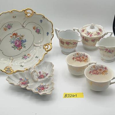 BJ261 Rose Dishes From Around The World