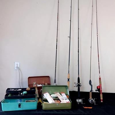 BJ116 Classic Reels & Fishing Lures 