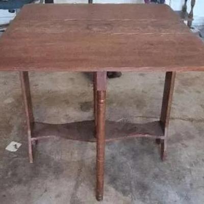Table With 2 Drop Sides