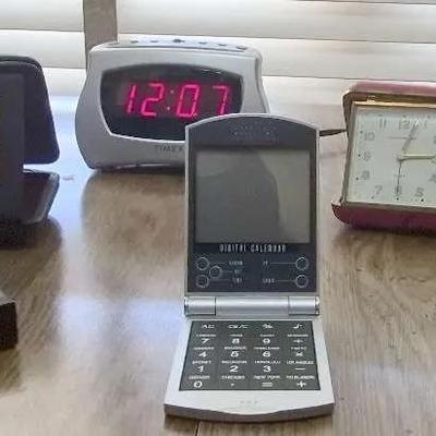 Vintage Timex Clock, Phinney-Walker Clock, Solid State 60's Radio/Clock, & More