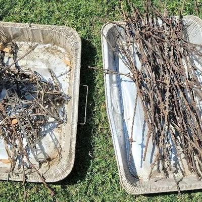 Barbed Wire Pieces