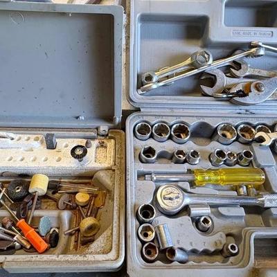 Sockets And Assortment Of Tools