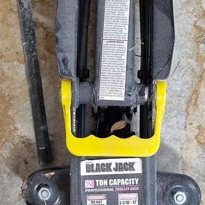 Black Jack  Trolly Jack with 2 Ton Capacity