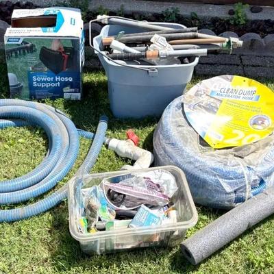 Sewer Hose Support, Macarator Hose, Mystery Pipe Assortment, And More