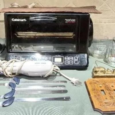 Cuisinart Convection Toaster Oven Black, Decker Electric Knife, and More 