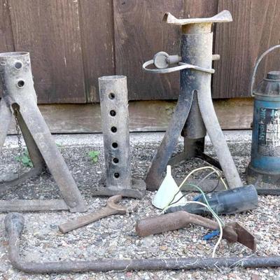 Car Jacks, Tire Iron, And More