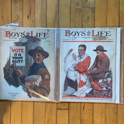 Sale Photo Thumbnail #28: Vintage Boys’ Life Magazines