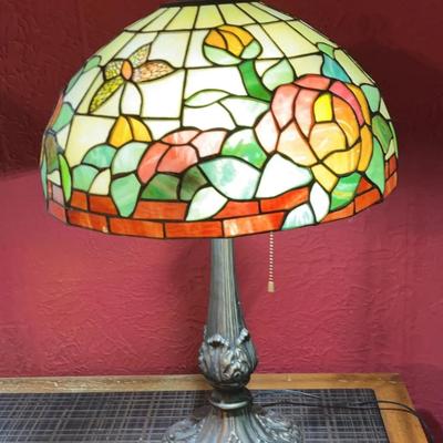 Sale Photo Thumbnail #30: Tiffany-style Table Lamp II