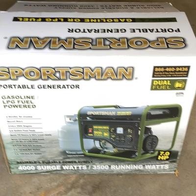 7.0 HP / 4000 Watts Sportsman Dual Fuel Portable Generator 