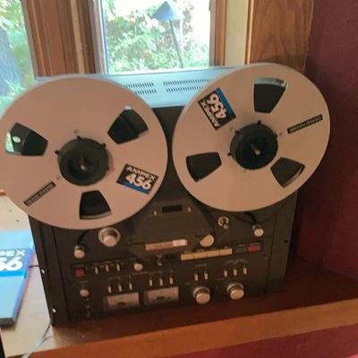 Ampex Reel-to-Reel Tape Recorder