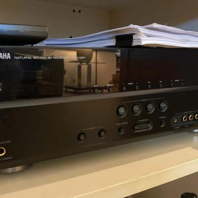 Yamaha Natural Sound AV Receiver RX-V367 With Remote And Instructions