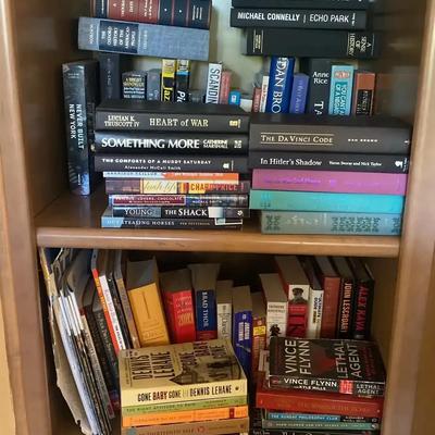 All The Books You See! Hardcovers and Paperback Books, Magazines, And Periodicals.- Connelly, Rice..