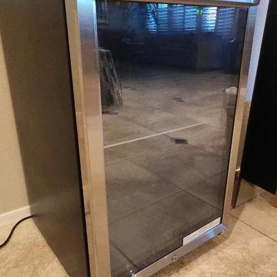 Frigidaire Mini Fridge, Stainless Steel Finish