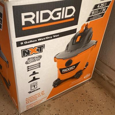 Ridgid 9 Gallon Wet/Dry Vac