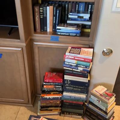 Books And Periodicals - Americana, Self-Help, Birds and Grisham, Daniel Silva, Jack Higgins