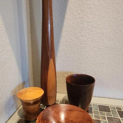 Danish Teak Decorative Decor, Handcrafted