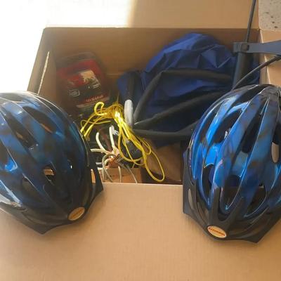 Matching Schwinn Bike Helmets, Bicycle Light Set, Pump And More