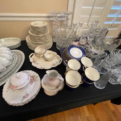 China and glassware