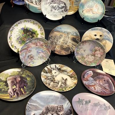 Large Collection  Of Decorative  Plates