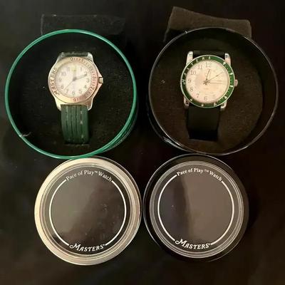 Pair of Masters “Pace of Play” Watches with Original Cases