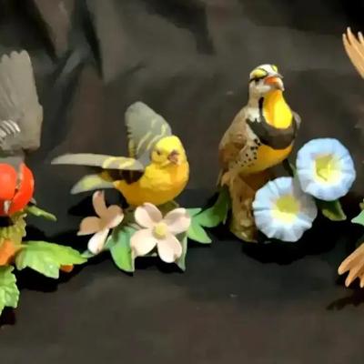 Porcelain Bird Figurines by Lenox Featuring “Chipping Sparrow”