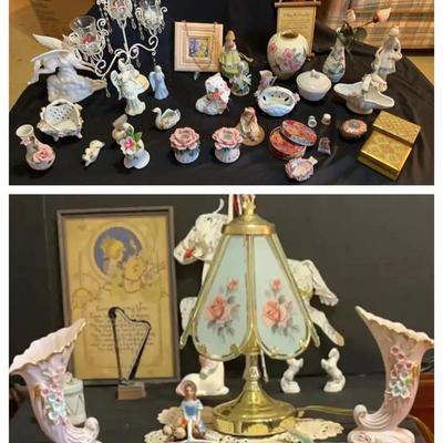 Porcelain Decor Collection with Victorian Flair