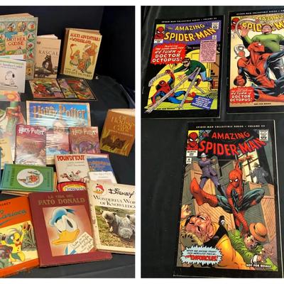 Children’s Classics, Comics & Collectibles Featuring Harry Potter, Beatrix Potter & Spider-Man