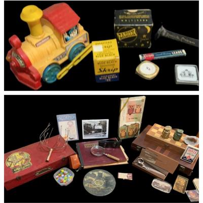 Vintage Collectibles Featuring Toys, Games & Tools
