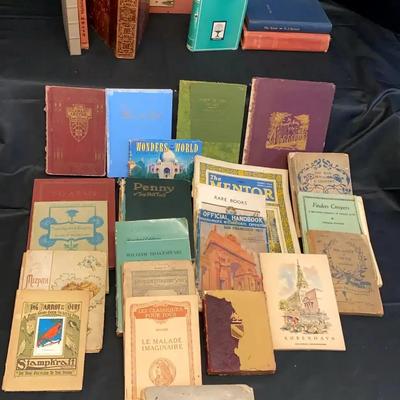 Antique & Vintage Book Collection Featuring Rare Literary Works