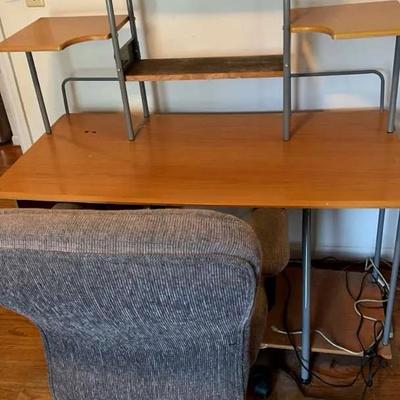 Computer Desk with Chair
