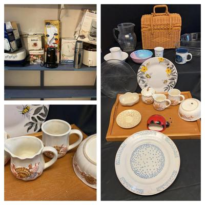 Kitchen Appliances & Decorative Dishes