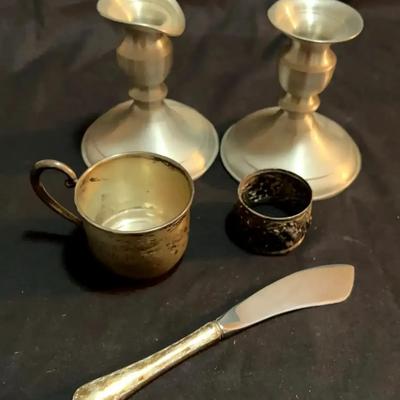 Pewter & Sterling Silver Collection