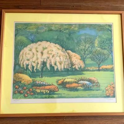 Limited Edition Signed Landscape Print – 181/375