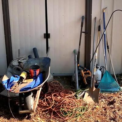Wheelbarrow, Yard Tools, Power Tools & More