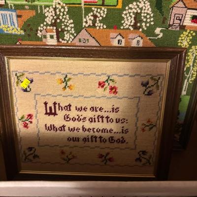 Sale Photo Thumbnail #67: needlepoint