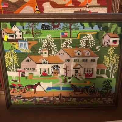 Sale Photo Thumbnail #68: needlepoint