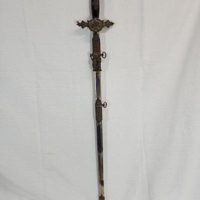 Sale Photo Thumbnail #49: Masonic sword