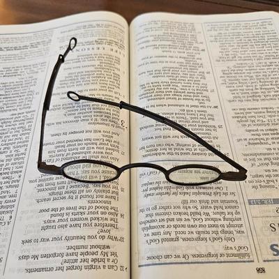 Antique steel Glasses