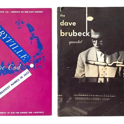 Sale Photo Thumbnail #18: Autographed Dave Brubeck program