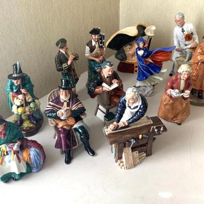 Sale Photo Thumbnail #36: Collection of Royal Doulton figurines