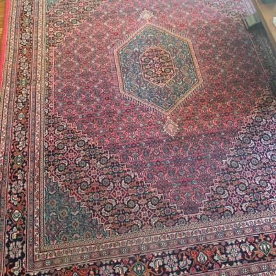 Sale Photo Thumbnail #24: Semi - antique Persian Bijar, 8’x10’6”
